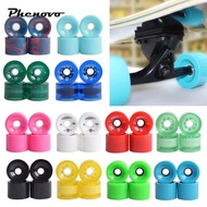 [Phenovo] 4x Durable Skateboard Wheels Roller 78A Hardness Wheel Parts Accessories