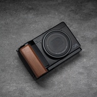 ดีไซน์ดั้งเดิมแบบไม้แท้ L-Shape Ricoh GR3 GR3X HDF Handle Original Design Wood Handle Digital Camera