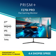 PRISM+ F270i PRO | 27" IPS 180Hz 1ms WQHD 120% sRGB Gaming Monitor [2560 x 1440]