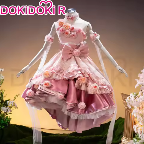 Siya Cosplay Costume Anime Who Made Me A Princess Cosplay【S-2XL】DokiDoki-R Women Pink Lolita Spring 
