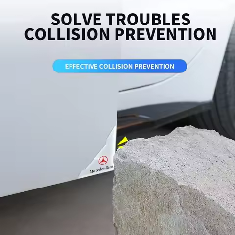 2Pcs Mercedes Benz A B C E M G S-Class W177 W205 W206 W213 W214 W216 AMG door scratch resistant stic