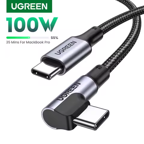 UGREEN USB Type C to USB C Cable 100W for iPhone 17 16 MacBook Samsung S25 S24 5A Fast Charging QC 4