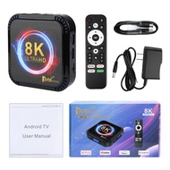 TV98 Smart TV Stick Android 13 Mini TV Box 8K Video 2G/4G/16G/64G BT4.0 2.4G 5G Dual WiFi Voice Remo