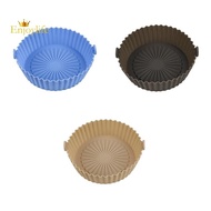 Silicone Air Fryer Liner, Reusable Air Fryer Liners, Silicone Liners for Air Fryer Basket, Silicone Air Fryer Oven Spare Parts Accessories