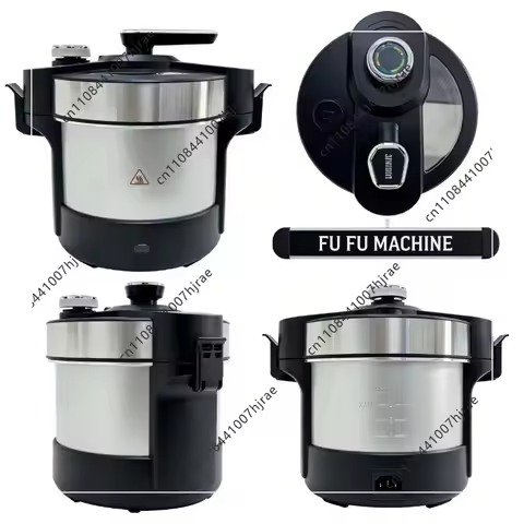 6L New African Staple Food Machine FUFU Machine, Ghana Banku Maker, Swallow Paste, Meat Grinder