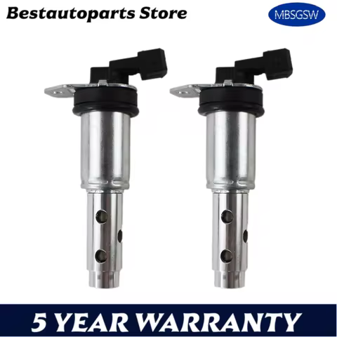 2pcs VVT Camshaft Solenoid Valve For BMW 128i 135i E82 325i 328i xDrive 330i E90 X1 X3 X5 1136758542
