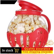 【zonami】Popcorn Maker Microwave Snack Popcorn Air Poppers 2.25 Quart Popcorn Bowl Borosilicate Kitch