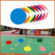[PrettyiaSG] 8 Coloured Dot Stickers Multicolor Floor Dots for Classroom Office Events