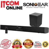 SONIC GEAR BT3500 WITH SUBWOOFER BLUETOOTH WIRELESS SOUNDBAR