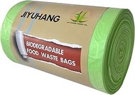 Jiyuhang Organic Bin Liners, 30 L, 75 Pieces, Compostable Bin Liners, Degradable Corn Starch Materia