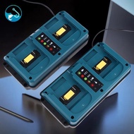 [ritonlywond] For Makita 18-20V  Rechargeable Portable Mini Dual Ports Charger BL1860B BL1850B BL183