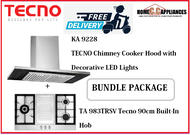 TECNO HOOD AND HOB FOR BUNDLE PACKAGE ( KA 9288 &amp; TA 983TRSV ) / FREE EXPRESS DELIVERY