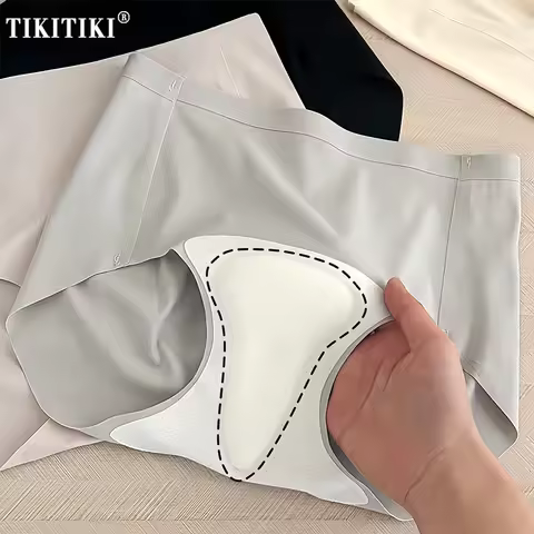 3pcs Camel Toe Concealer Silky Panties Seamless Camel Toe Hider Underwear for Women Invisible Camel 