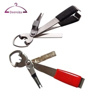 [deevoka] 4 in 1 Knot Tying Tool Fly Fishing Clipper for Enthusiasts Lake Fathers Day