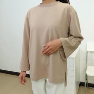 Kozy Women Baggy Shirt Long Sleeve Casual