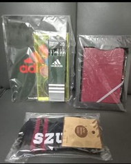 adidas文具組合，spider-man記事簿連筆，袜