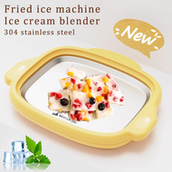 Stir-fried yogurt machine Household small stirfried ice machine mini children stir-fried fruit ice c