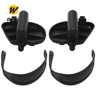1Pair Exercise Bike Pedal Widened Bicycle Pedal With Pedal Straps For Exercise Bike Stationary Cycle
