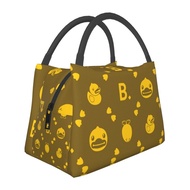B.DUCK Insulated Lunch Tote Bag, Large Capacity Portable Student School Keep Warm and Cold Lunch Box CIGP