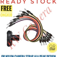 SONY QR Nylon Strap Mirrorless DSLR CameraTALI Fujifilm Nikon Z Quick Release Fuji XT30 XT5 A7ii Z6 
