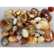 Agate plam authentic crystal stone/carnelian agate/agate plate/sakura agate/ agate raw stone