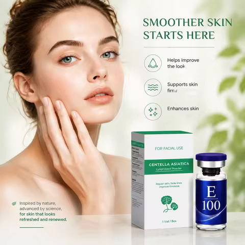 Ebox EU Popular Blue Bottle Hydration Miosturezing Powder Essence High Quality Korean Skin Care