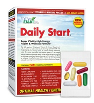 Daily Start Complete Daily Vitamin Pack | 10X Energy & Stamina Booster | Vitamin A, B, C, D, E, B12,