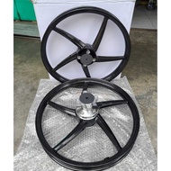 Y15 PNP CUSTOM RAPIDO SP5 ENKEI (BLACK) - ENKEI SPORTRIM