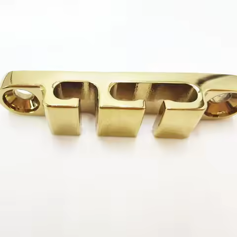 5-String Bass Guitar Retainer - Aluminum String Guide/Headstock Tree for Electric Bass Parts(Matte B