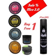 Mezzom Hair Wax/All Type Clay 各种特硬发泥 (100ml)