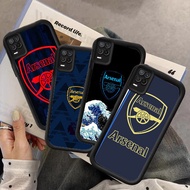 RK2 A-Arsenal-FC hp Plating Casing for Realme Reno A77s A96 F21S 9i A76 7 A3 A57s 8Z F21 A3X C31 A36