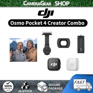 DJI Osmo Pocket 4 Creator Combo Vlog with Travel Shooting （Professional Creative Kit ）