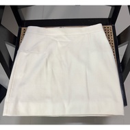 A-Line Skirt Cream Color Thick Fabric Waist 29-30 Inches Hips 36 Pounds-38 Length 17.5