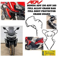 HONDA ADV 150 ADV 160 CRASH GUARD BODY PROTECTOR CRASH BAR FULL ALLOY MATERIAL CRASH BAR