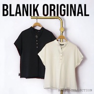 KEMEJA Chloebeautyshop - Women's Button-Down Blanik Shirt / B456 Casual Shirt Office Shirt/