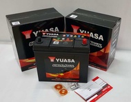 YUASA 50B24L-SMF 500+CCA : ซีวิค วีออส อัลติส ยาริส มาสด้า2 สวิฟท์ etc.  สินค้าใหม่! แบตเตอรี่พร้อมใ