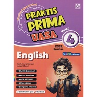 BUKU LATIHAN : PRAKTIS ASAS KECEMERLANGAN PRAKTIS PRIMA UASA  ENGLISH YEAR 4 KSSR SEMAKAN ( 2025 )