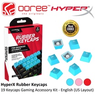 HYPER-X HYPERX RUBBER KEYCAPS WITH 19 KEYCAPS INCLUDED : HX ESCAPE KEY , 1-6 , QWER , ASDF , ARROW K