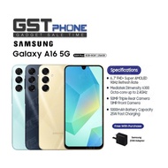 Samsung Galaxy A16 5G (8GB+8GB Extended Ram+256GB Rom) (Original Malaysia Set) With Premium Gift