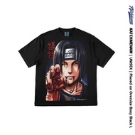 Cadet Uchiha Itachi Naruto Shippuden Anime Distro T-Shirt - 26KATCH001 UCHIHA ITACHI