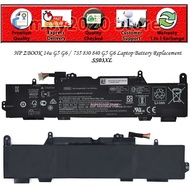 HP Zbook 14u Series SS03XL Elitebook 735 840 G5 G6 830 G5 830 G6 Laptop Battery Replacement Puchong 