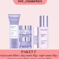 Termurah Wardah Renew You Paket Lengkap 1 Set | Wardah Skincare Anti
