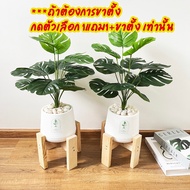 Artificial Potted Plant 40-50cm, Fake Tree with Pot Free Decorative Stones for Home Decor Low Mainte