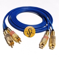 Audio extension cable 2 rca female to 2 rca kitani cable rca cable audio cable