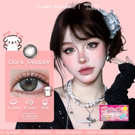 คอนแทคเลนส์ ลายฮิต Sweet bubbles- คอนแทคเลนส์ Contact lens 14.0-14.5mm Icy Black/ Icy Grl/ Muse Gra