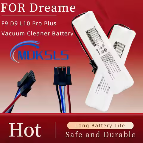 14.4V 6800mAh P2008-4S2P-MMBK Replacement Battery For Dreame D9 F9 BOT L10/Pro/Plus Truever Finder R