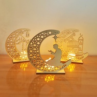 EID Mubarak LED Light DIY Wooden Ornament | Deco Raya Viral | New Arrival