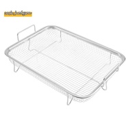 Air Fryer Basket for Oven Non-Stick Air Fryer Mesh Basket Air Fryer Tray Wire Rack Basket