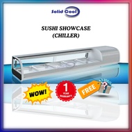 [ SOLID COOL ] SUSHI SHOWCASE MODEL SRTS- 42L 132L | Sushi Display Showcase Chiller Temperature
