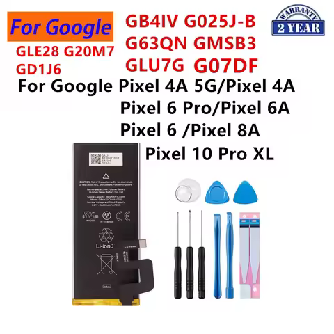 GB4IV G025J-B G63QN GMSB3 GLU7G G07DF For HTC Google Pixel 4A 5G Pixel 6 Pro 6A 8A Pixel 10 pro XL P